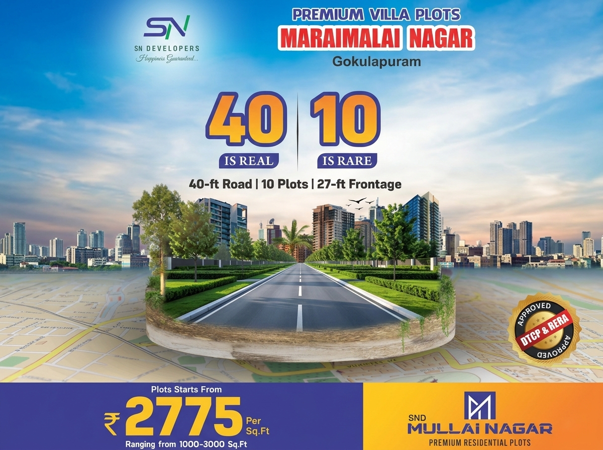SND Mullai Nagar Premium Villa Plots